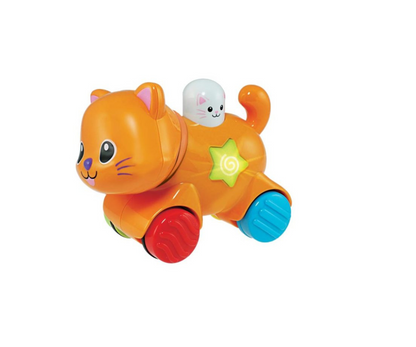Gatito didáctico presiona y camina  Winfun