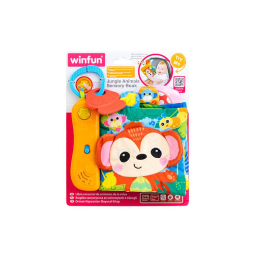 Libro De Actividad Animales De La Jungla Winfun