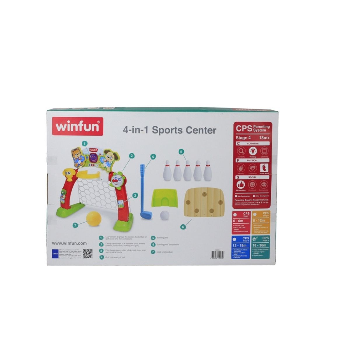 Set 4 En 1 Goal Winfun