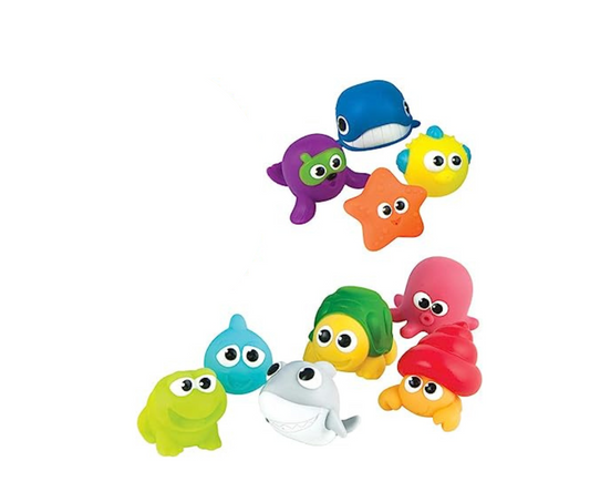 Set De Baño Animalitos Y Chorros Winfun