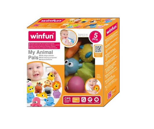 Set De Baño Animalitos Y Chorros Winfun