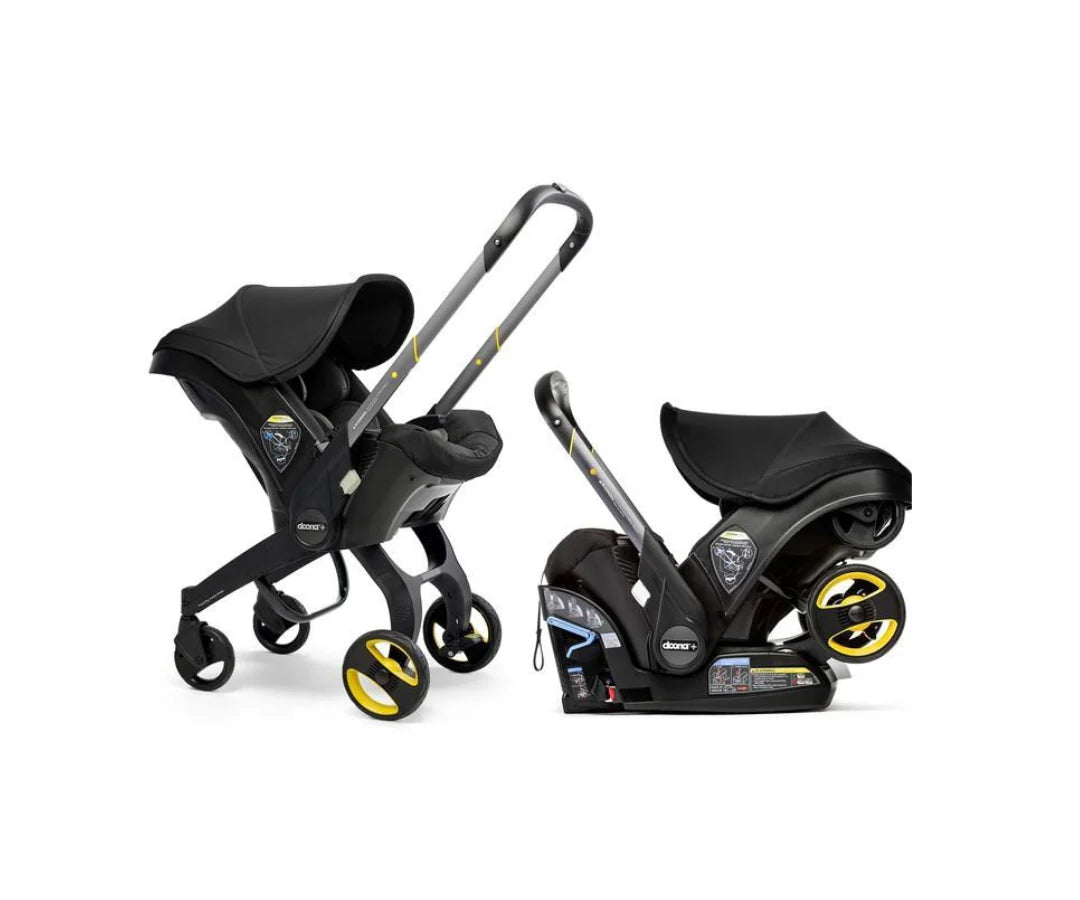 Coche Con Asiento Auto -Base Nitro Black