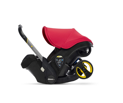 Coche  Con Asiento De Auto Y Base Flame Doona