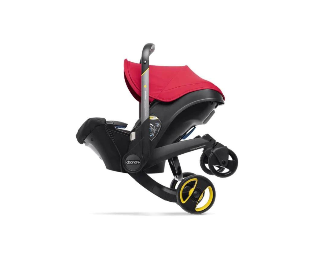 Coche  Con Asiento De Auto Y Base Flame Doona