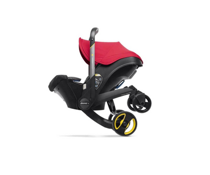 Coche  Con Asiento De Auto Y Base Flame Doona
