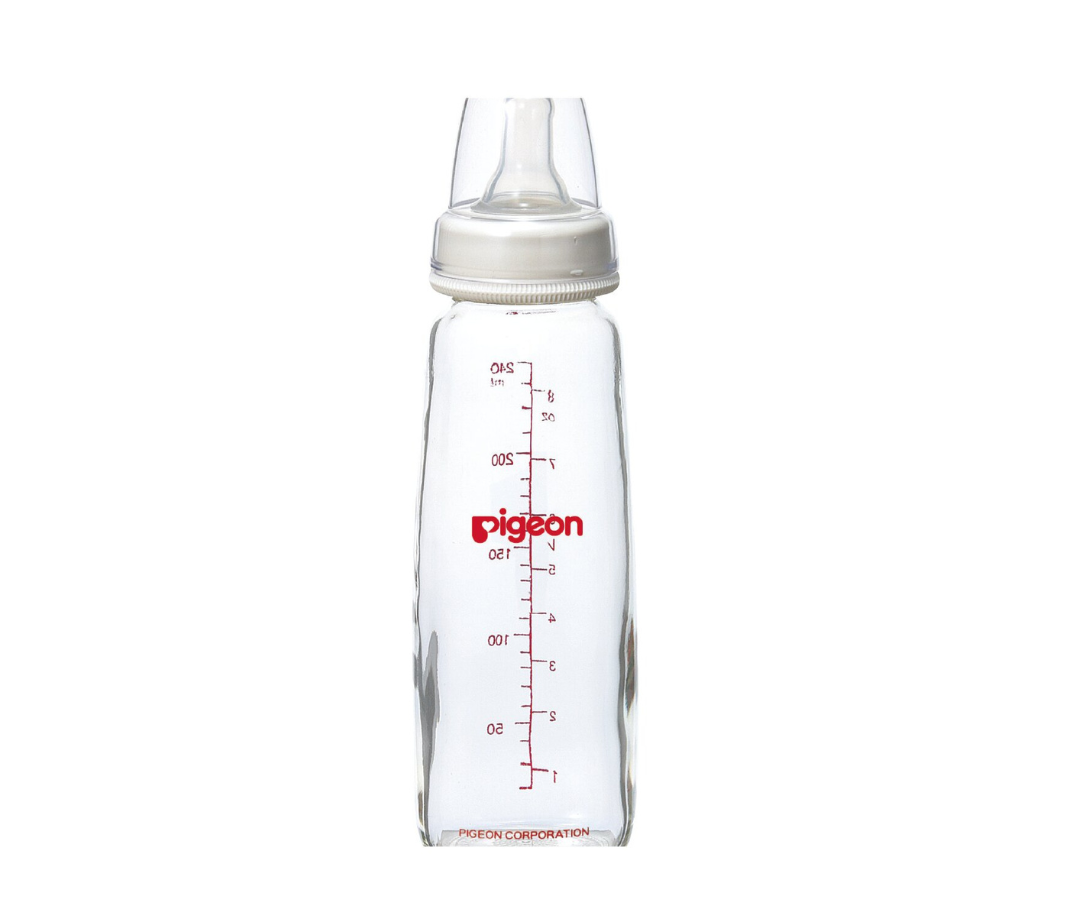 Biberón Vidrio 8 Onz. Pigeon