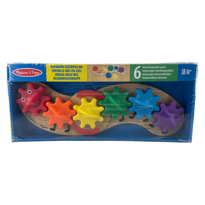 Oruga de engranajes arcoíris