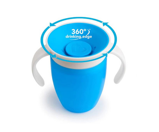 Vaso 360º con asas y tapa 7oz