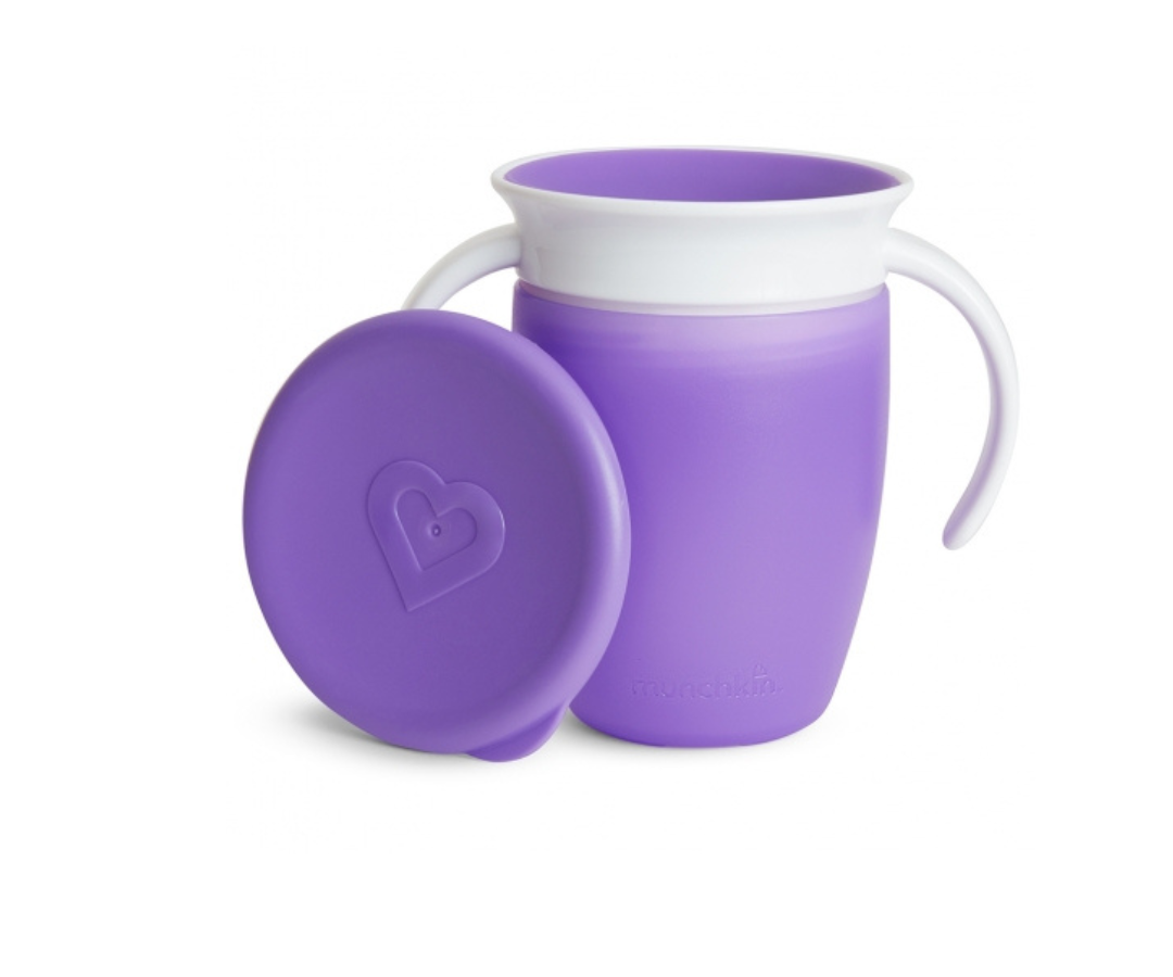 Vaso 360° morado