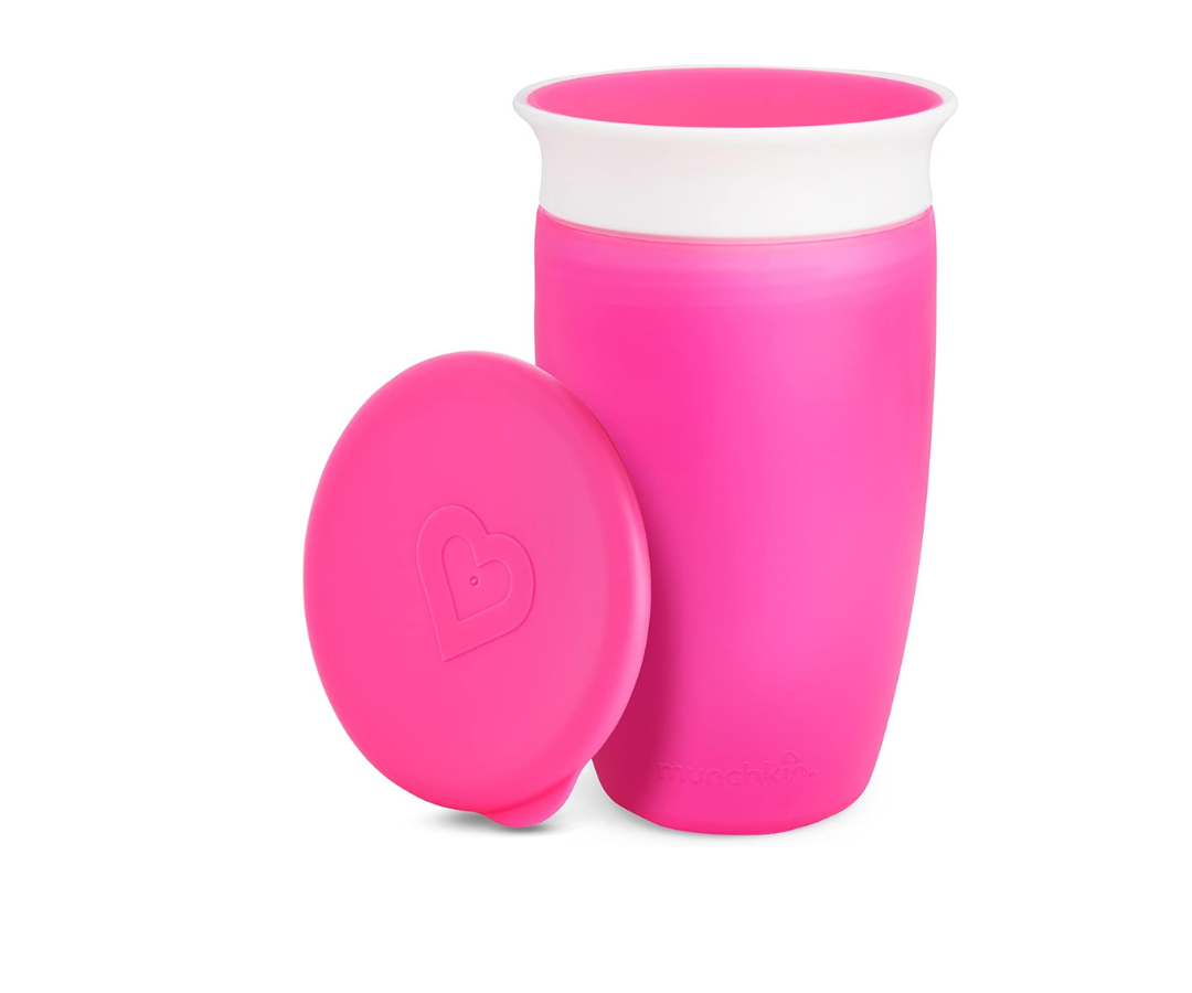 Vaso Miracle 360° con tapa  10 oz