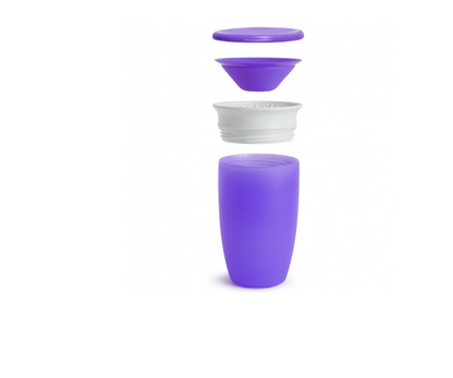 VASO 360 10 OZ. CON TAPA PURPLE MUNCHKIN