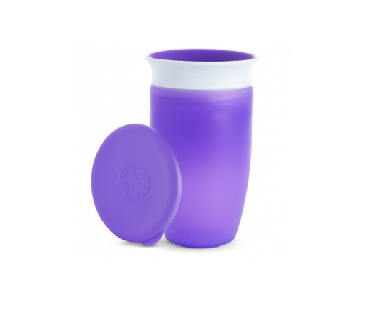 VASO 360 10 OZ. CON TAPA PURPLE MUNCHKIN