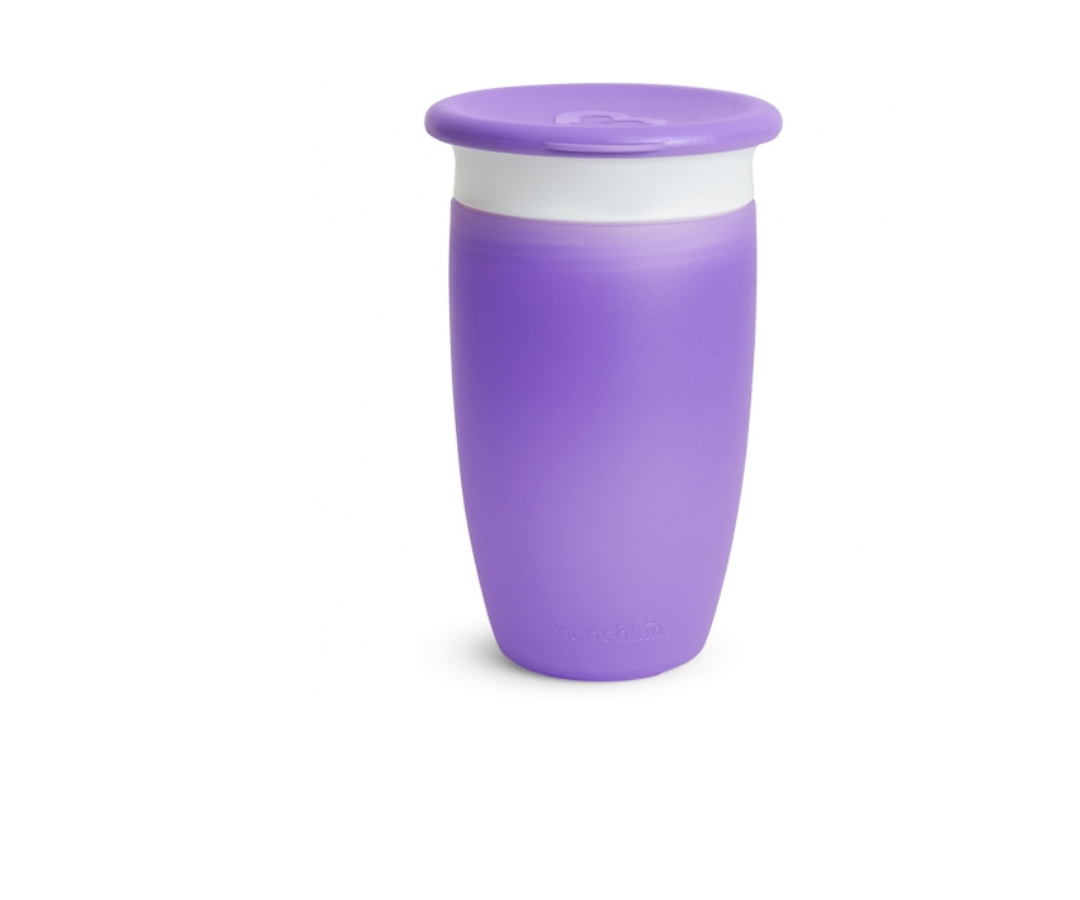 VASO 360 10 OZ. CON TAPA PURPLE MUNCHKIN