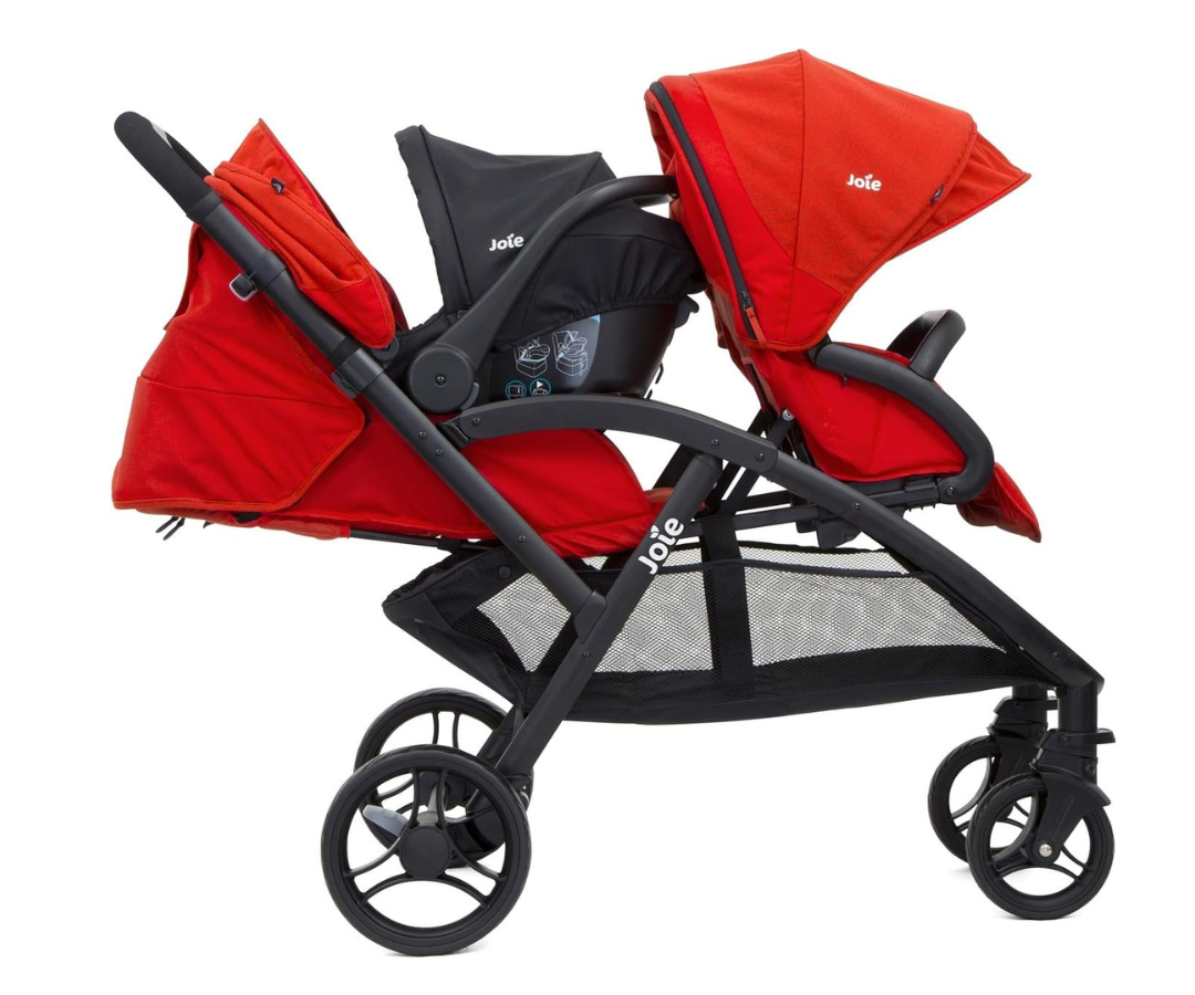 Coche 2 Bebes Evalite Duo Lychee Joie
