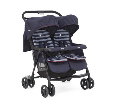 Coche Gemelos Twin Aire Nautical Navy Joie