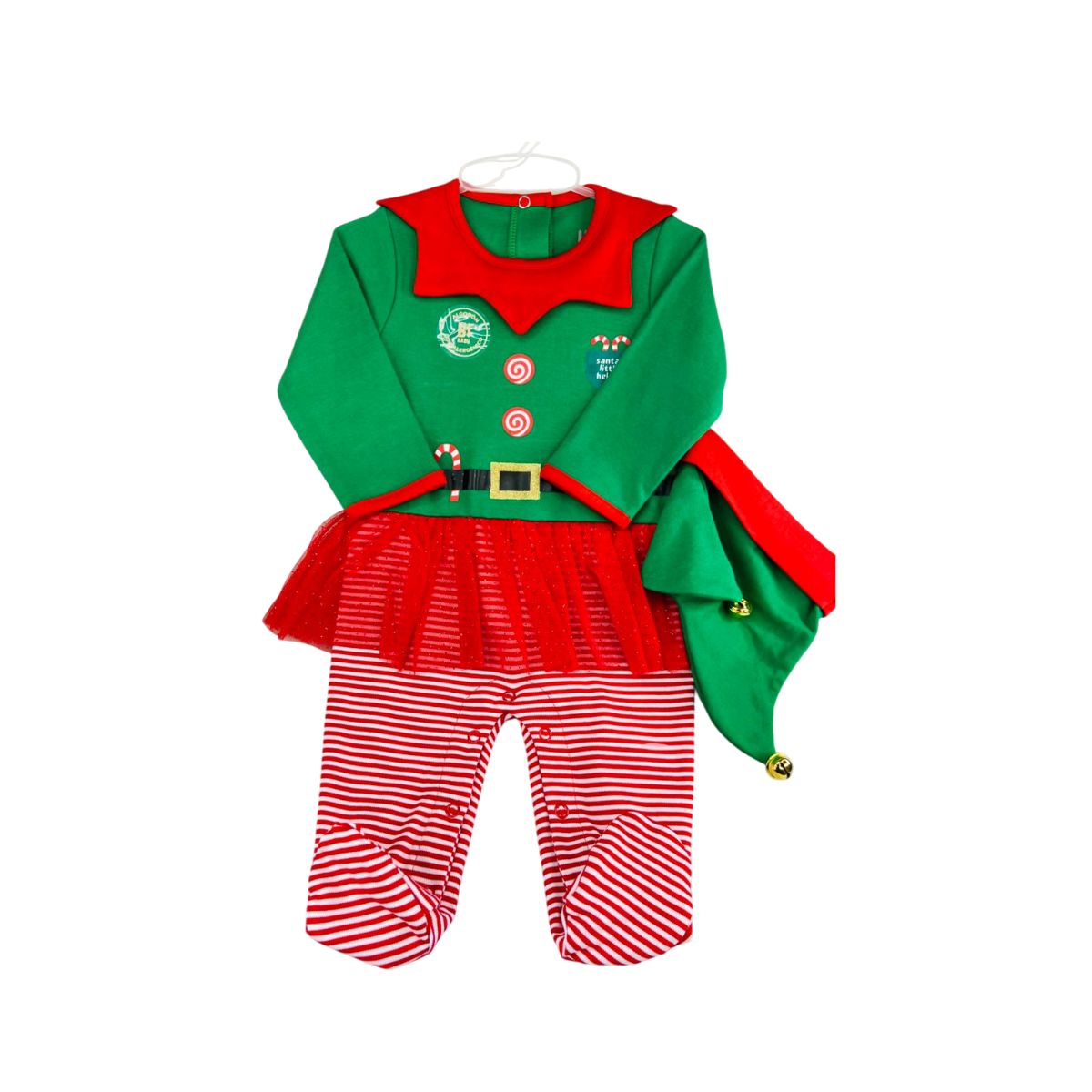 Pijama De Elfo Con Falda