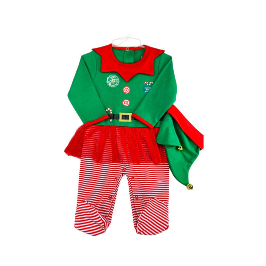 Pijama De Elfo Con Falda