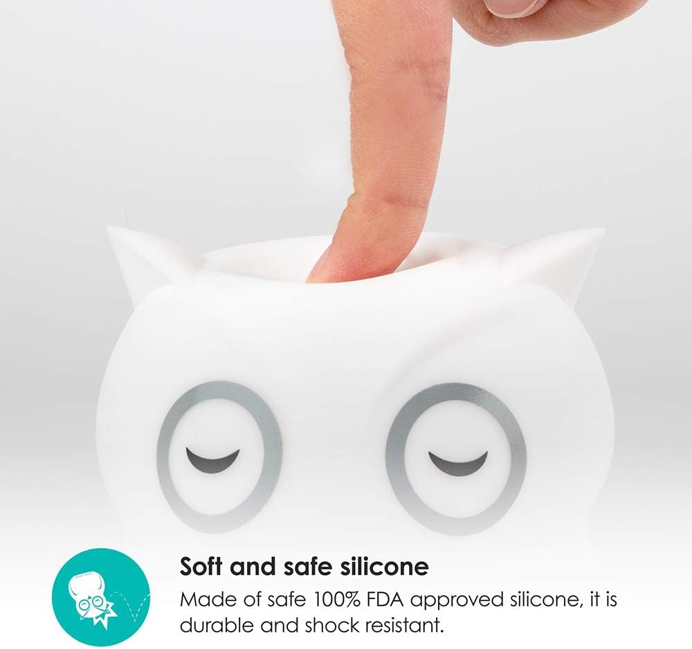 Luz de noche de silicona portable Hibu BBLüv