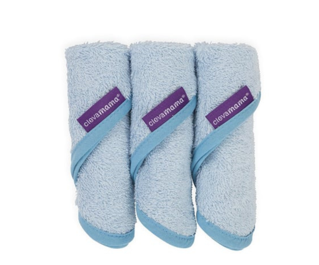 Set 3 Toallitas Azul