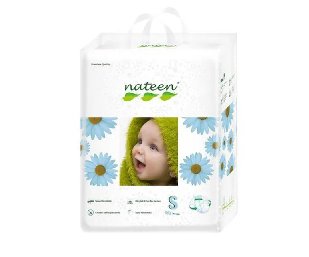 Pañales Nateen Talla S X 20