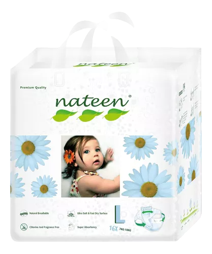 Pañales Nateen Talla L X 16