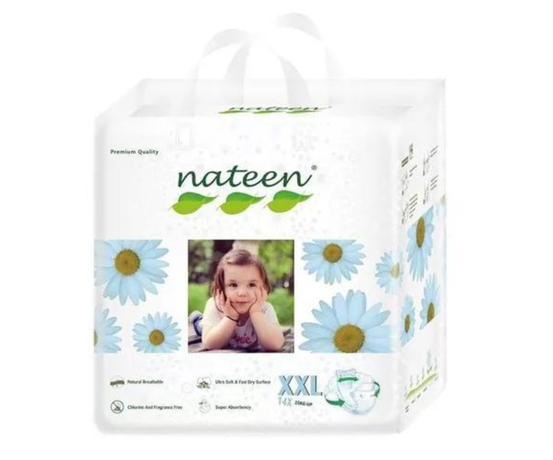 Pañales Nateen Talla  Xxl X 14