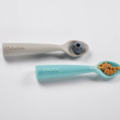 Cucharas x 2 Rosa y Gris