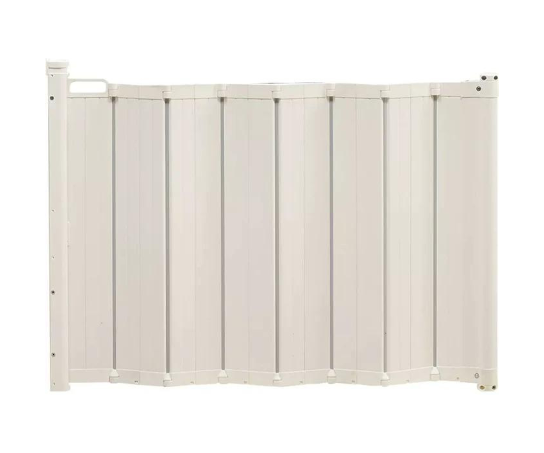 REJA PARA GRADAS GUARDME AUTORETRACTABLE 56 X14CM BABY DAN
