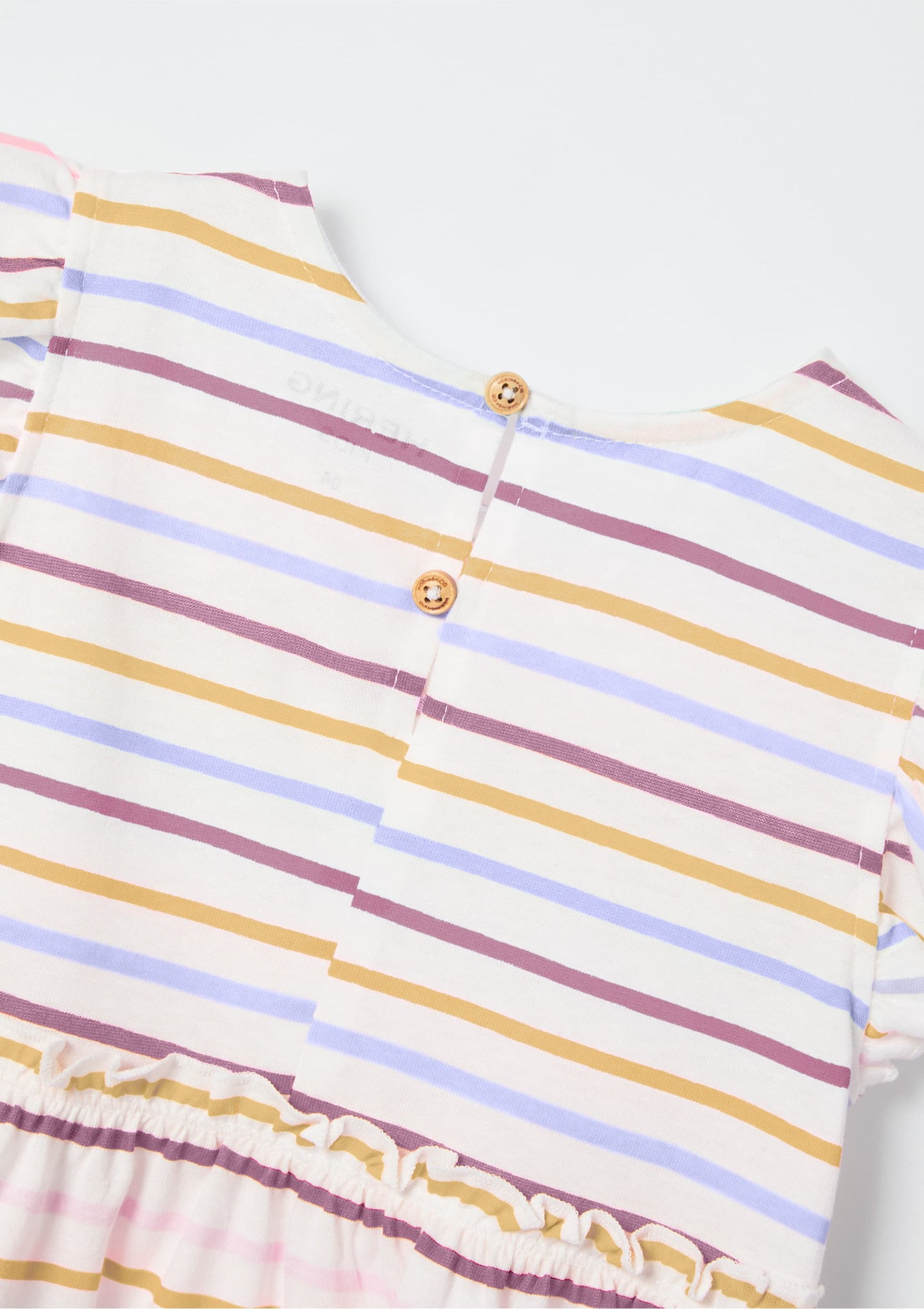 Vestido manga corta nena