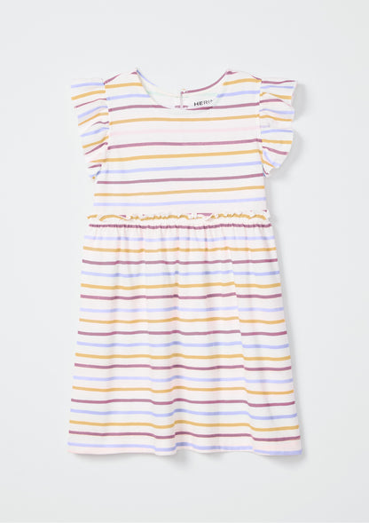 Vestido manga corta nena