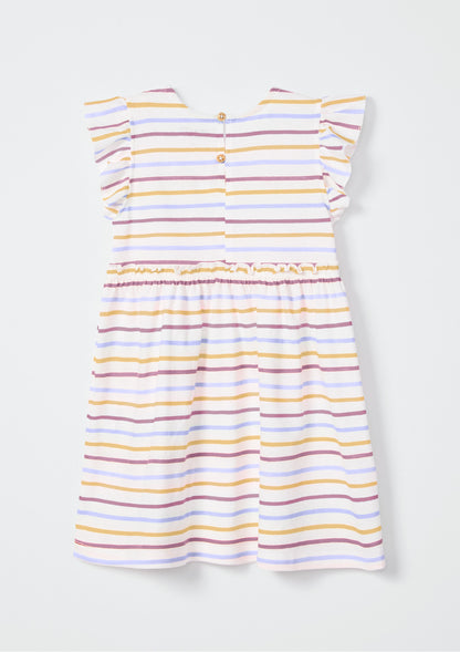 Vestido manga corta nena