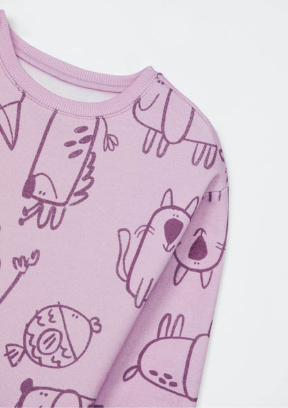 Conjunto manga larga nena