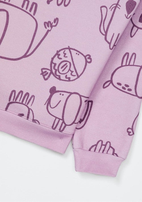 Conjunto manga larga nena