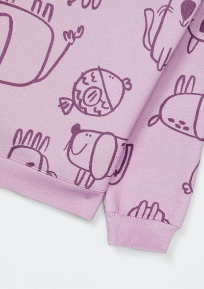 Conjunto manga larga nena