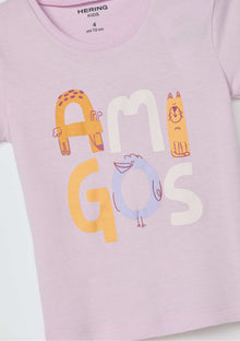 Camiseta manga corta nena