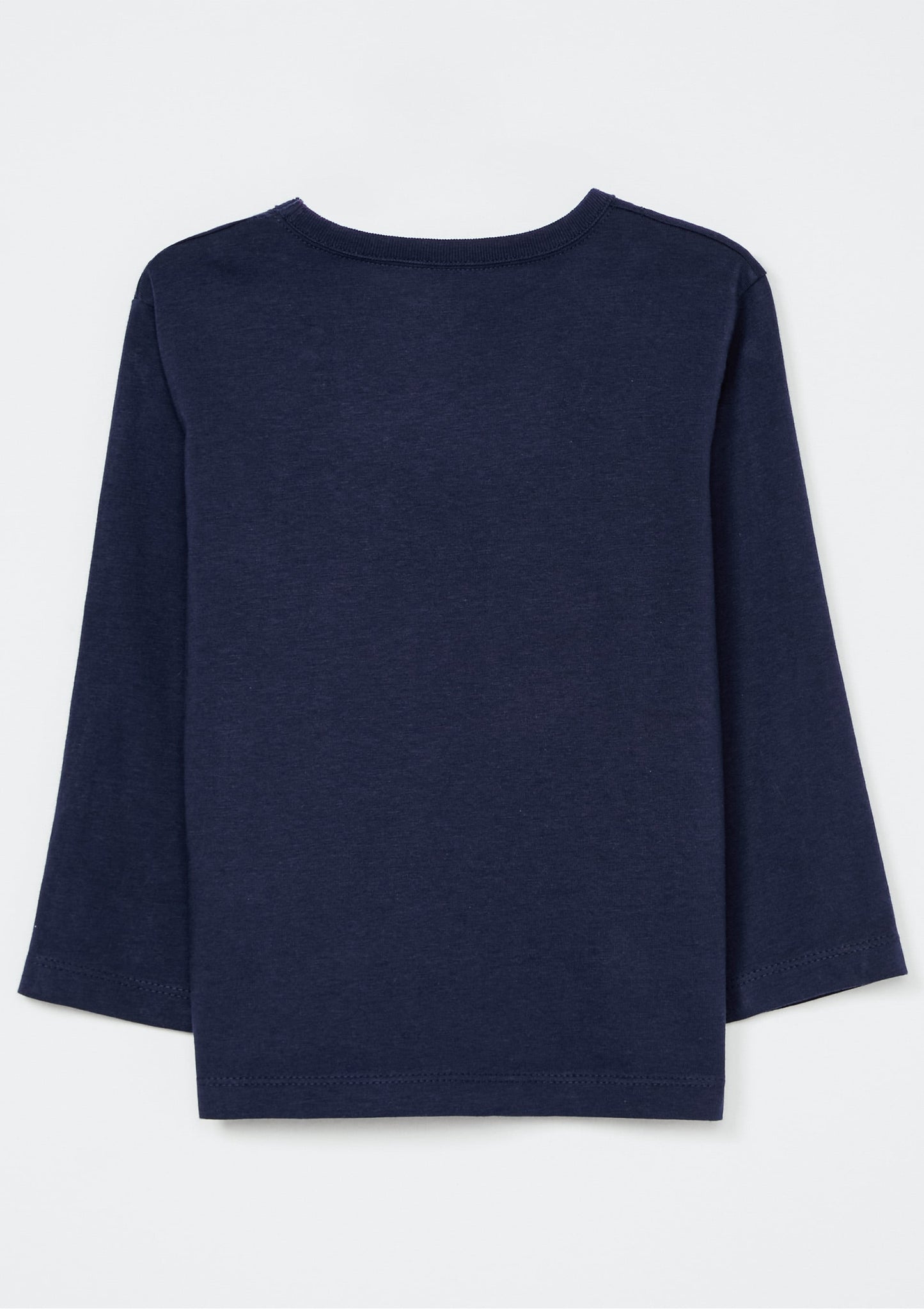 Camiseta manga larga azul