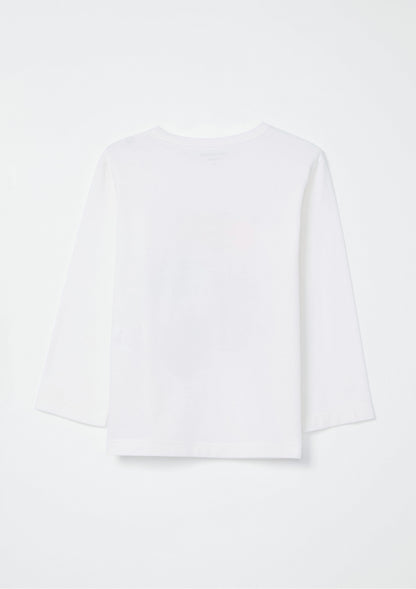 Camiseta manga larga blanca