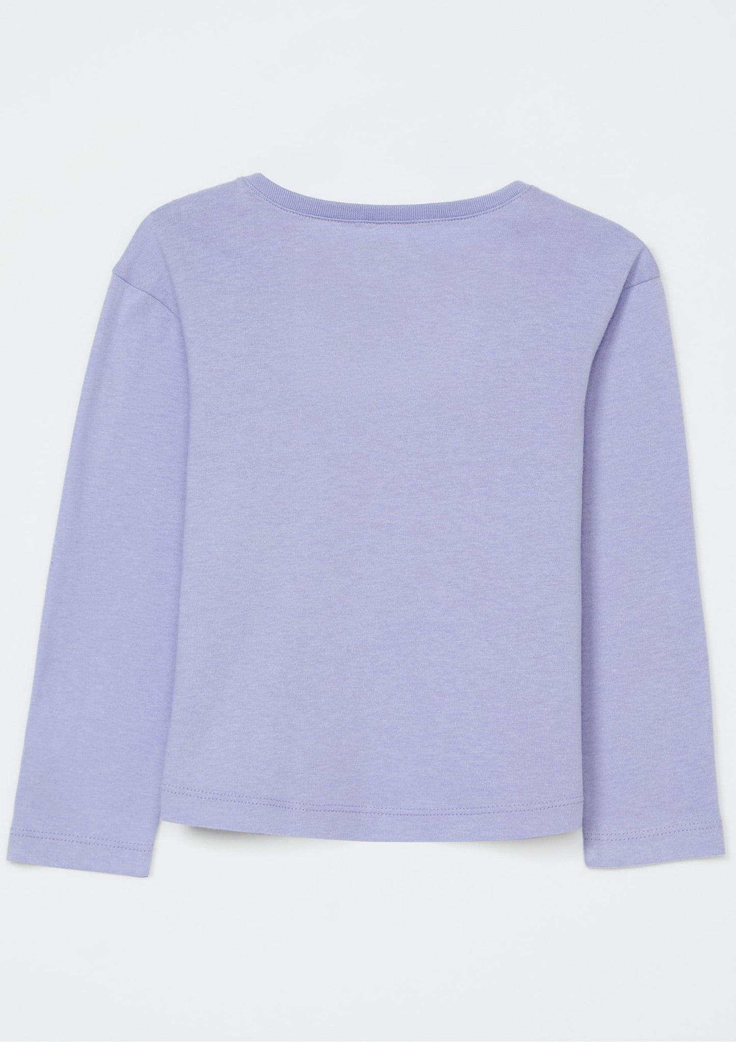 Camiseta lila manga larga niña