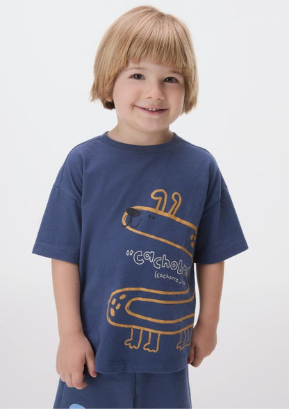 Camiseta manga corta para niño