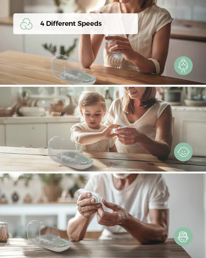 Set Lima Eléctrica Para Uñas Bebe