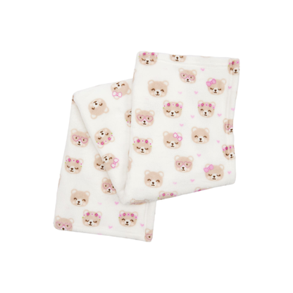 Cobija Franela con Peluche | Teddy - Mothers Choice