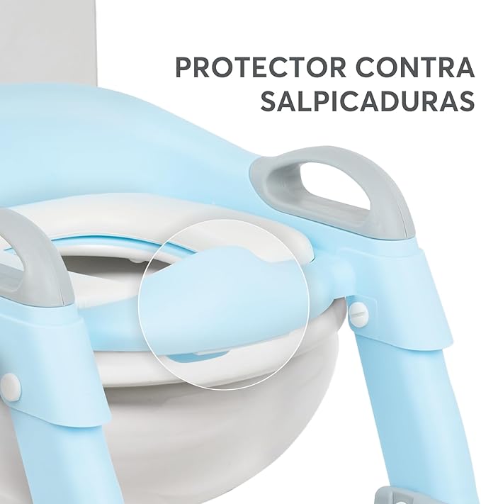 Adaptador con Escaleras para baño Kikkaboo