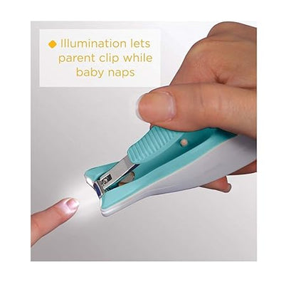 Corta uñas con luz