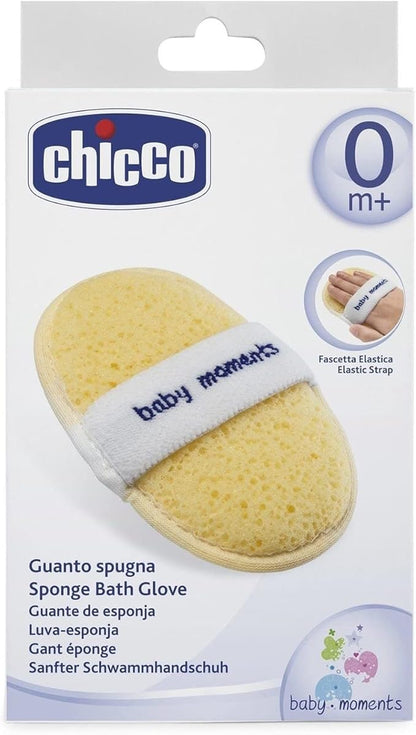 Guante de esponja para baño