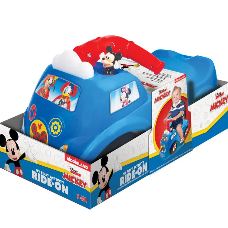 Auto Correpasillos con luces y sonido Mickey Mouse