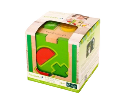 Cubo Clasificador De Formas Everearth