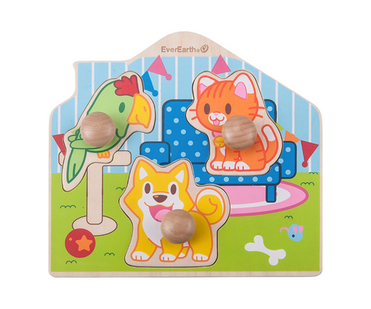 Rompecabezas Mascotas 3 Pcs