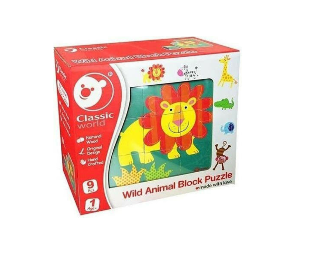 Cubos de Animales Salvajes