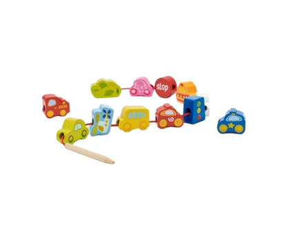 Juego didáctico de madera Traffic Beads