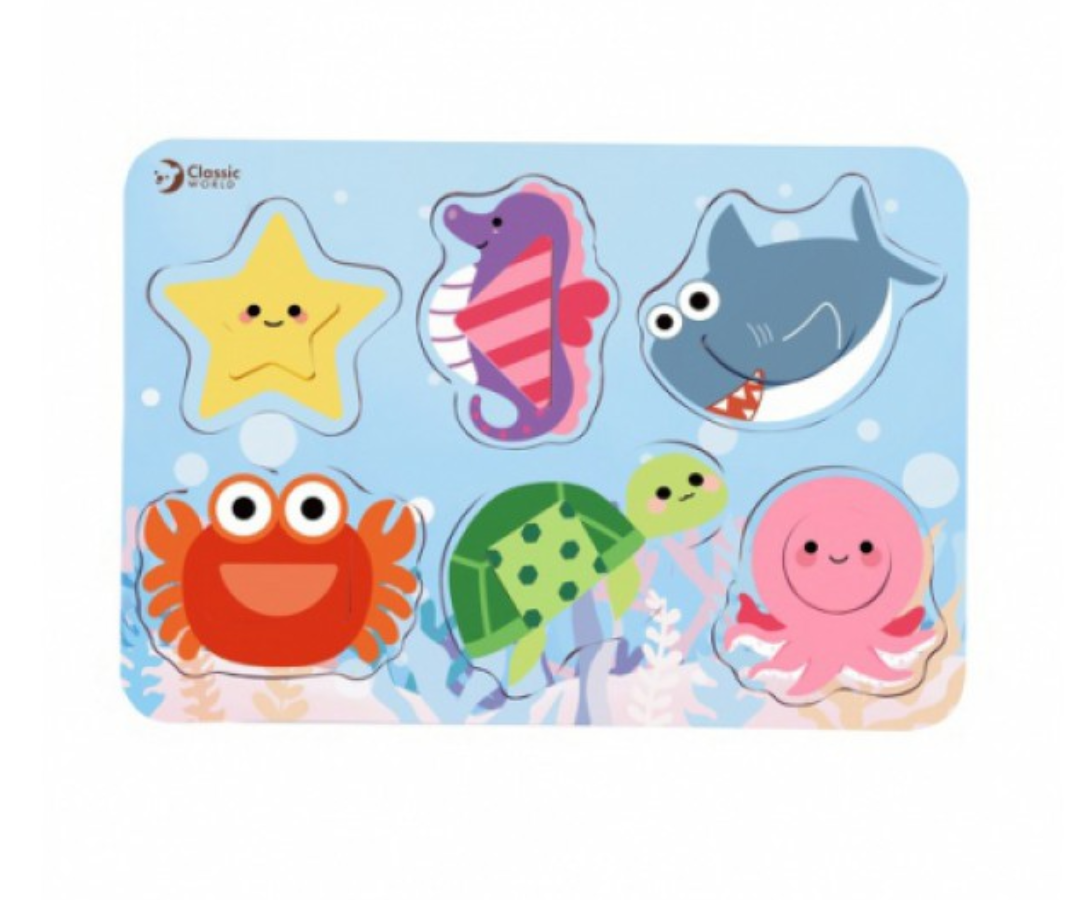 Rompecabezas Ocean Puzzle 12M+Classic Toys